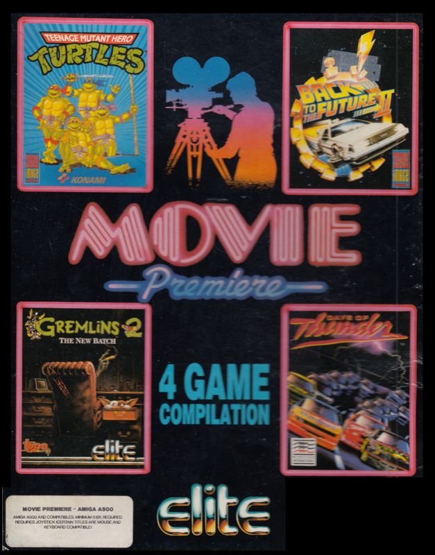 Movie Premiere box art for Amiga